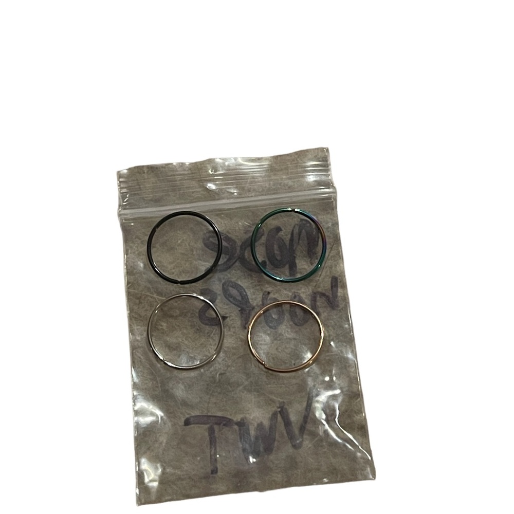 Lot of nose hoops